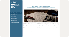 Desktop Screenshot of markeycpa.com